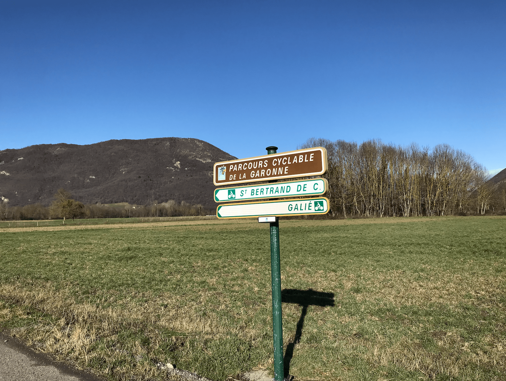 La piste cyclable Transgarona de Toulouse aux Pyrénées