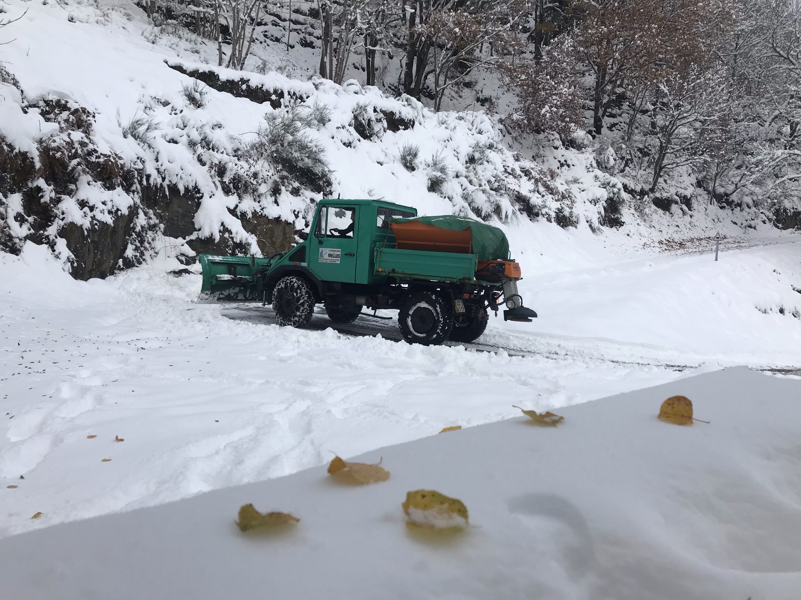Chasse-neige Unimog la légende