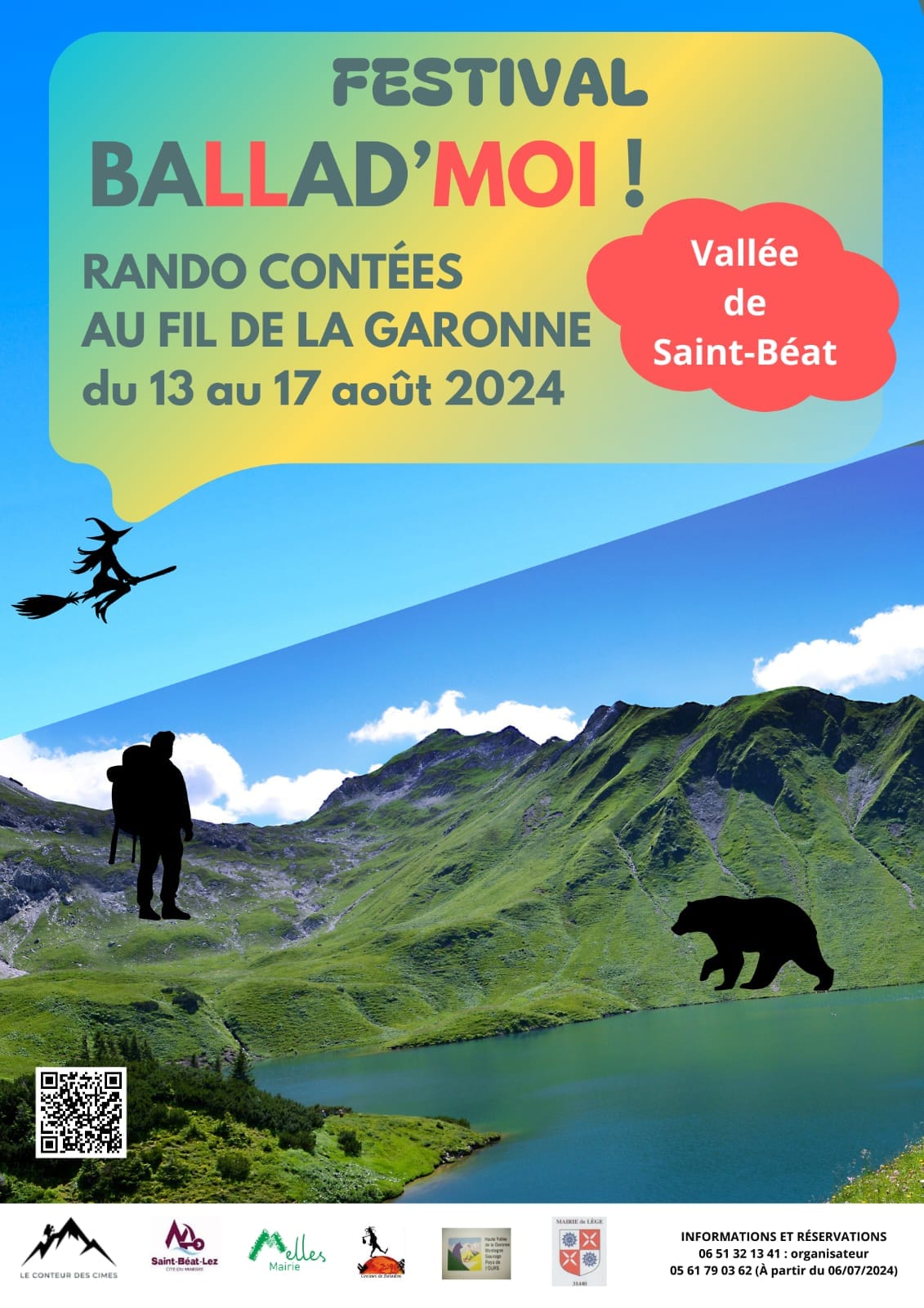 Festival Ballad'Moi ! du 13 au 17 août 2024 dans la vallée de la Garonne