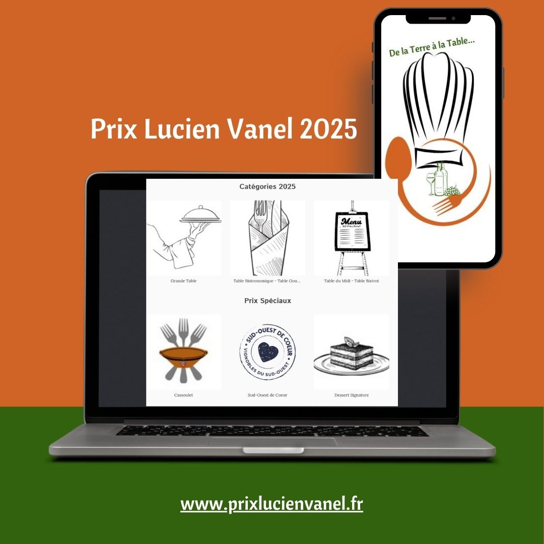 Prix Lucien Vanel 2025 : la gastronomie en fête