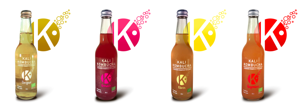 Kali Kombucha bio en version bière et vrac