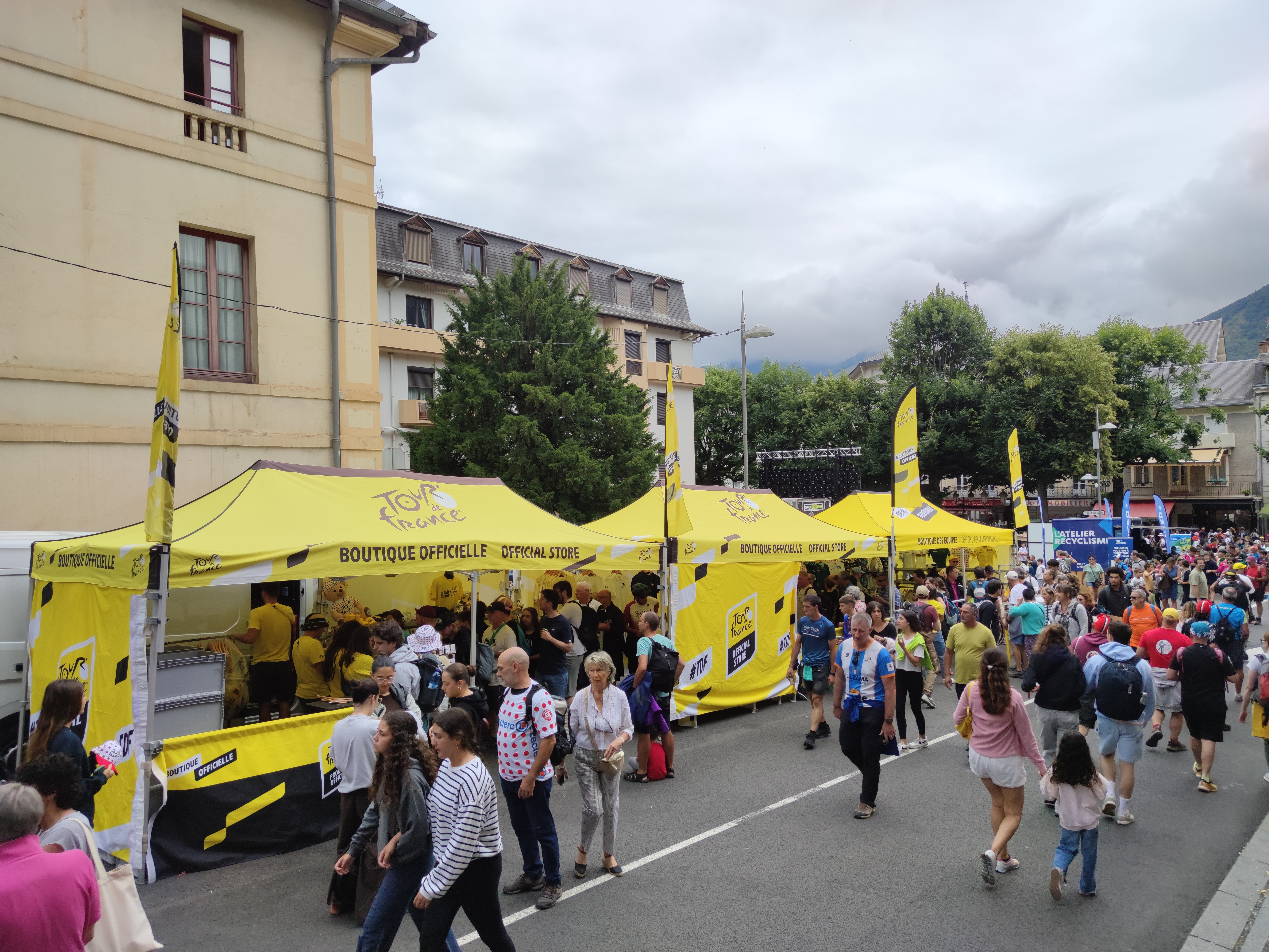Luchon la tornade Tour de France